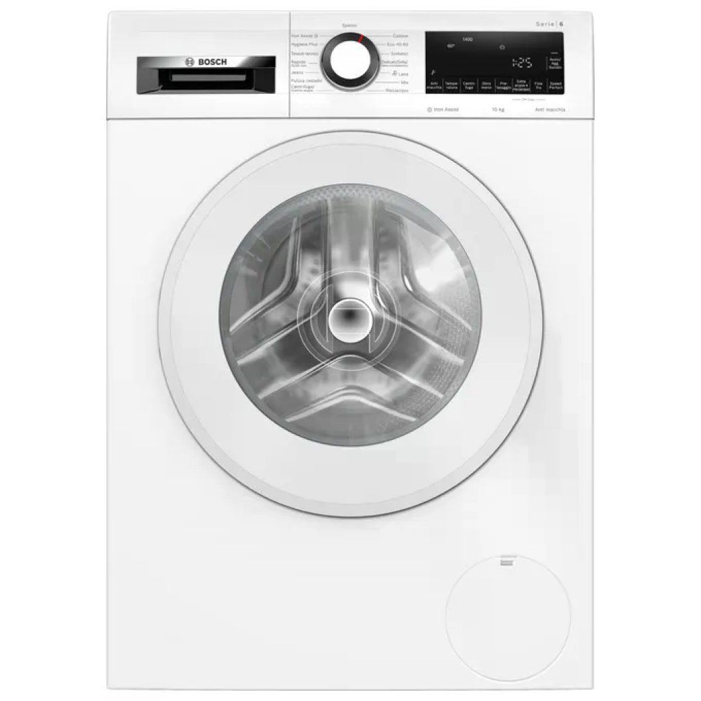 BOSCH Lavatrice Bosch Serie 6 WGG254Z6II, 10 kg, 1400 giri/min, Classe A, Bianca BOSCH Lavatrice Bosch Serie 6 WGG254Z6II, 10 kg, 1400 giri/min, Classe A, Bianca