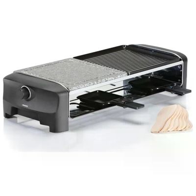 Princess 162820 Raclette 8 Stone & Grill Party