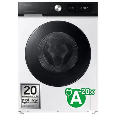 Samsung WW11DB7B94GEU3 Lavatrice Bespoke AI 11 kg, Classe A, 1400 giri/min, Bianca