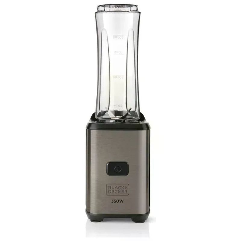 BLACK+DECKER BXJBA350E Frullatore Portatile 350 W con 2 Bottiglie da 600 ml