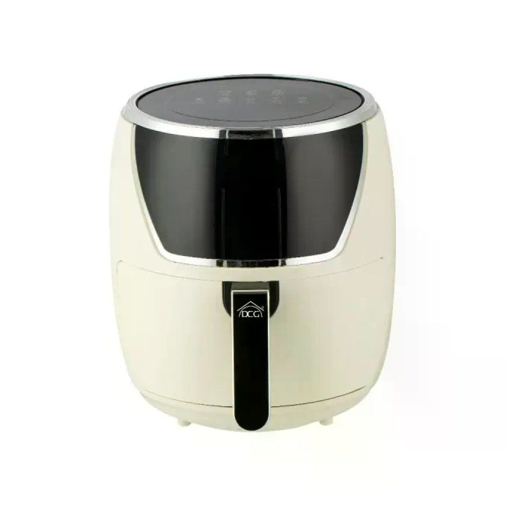 DCG Eltronic Friggitrice ad Aria Calda 5 L 1500 W Beige e Nero DCG Eltronic Friggitrice ad Aria Calda 5 L 1500 W Beige e Nero