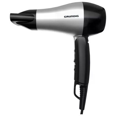 Grundig HD 2200 Asciugacapelli 1200W Nero-Argento Grundig HD 2200 Asciugacapelli 1200W Nero-Argento