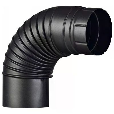ALA 2000 Ala Gomito Smaltato 90^ 13 Nero Opaco ALA 2000 Ala Gomito Smaltato 90^ 13 Nero Opaco