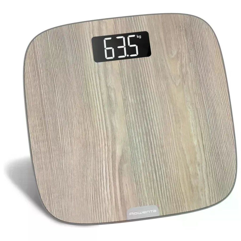 Rowenta BS1600 Bilancia Pesapersone Digitale 160 kg, Effetto Legno Rowenta BS1600 Bilancia Pesapersone Digitale 160 kg, Effetto Legno