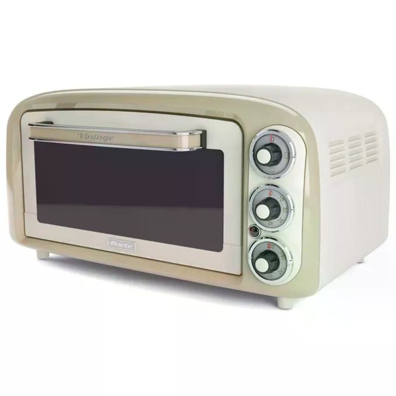 Ariete 979 Vintage Fornetto Elettrico 18 L 1380 W Grill Timer 60 min Termostato 230 °C colore Beige Ariete 979 Vintage Fornetto Elettrico 18 L 1380 W Grill Timer 60 min Termostato 230 °C colore Beige