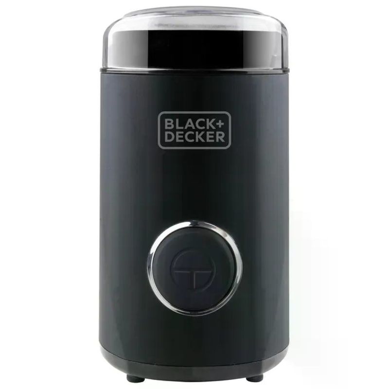 BLACK+DECKER BXCG150E Macinacaffè Elettrico 150 W, 50 g, Nero