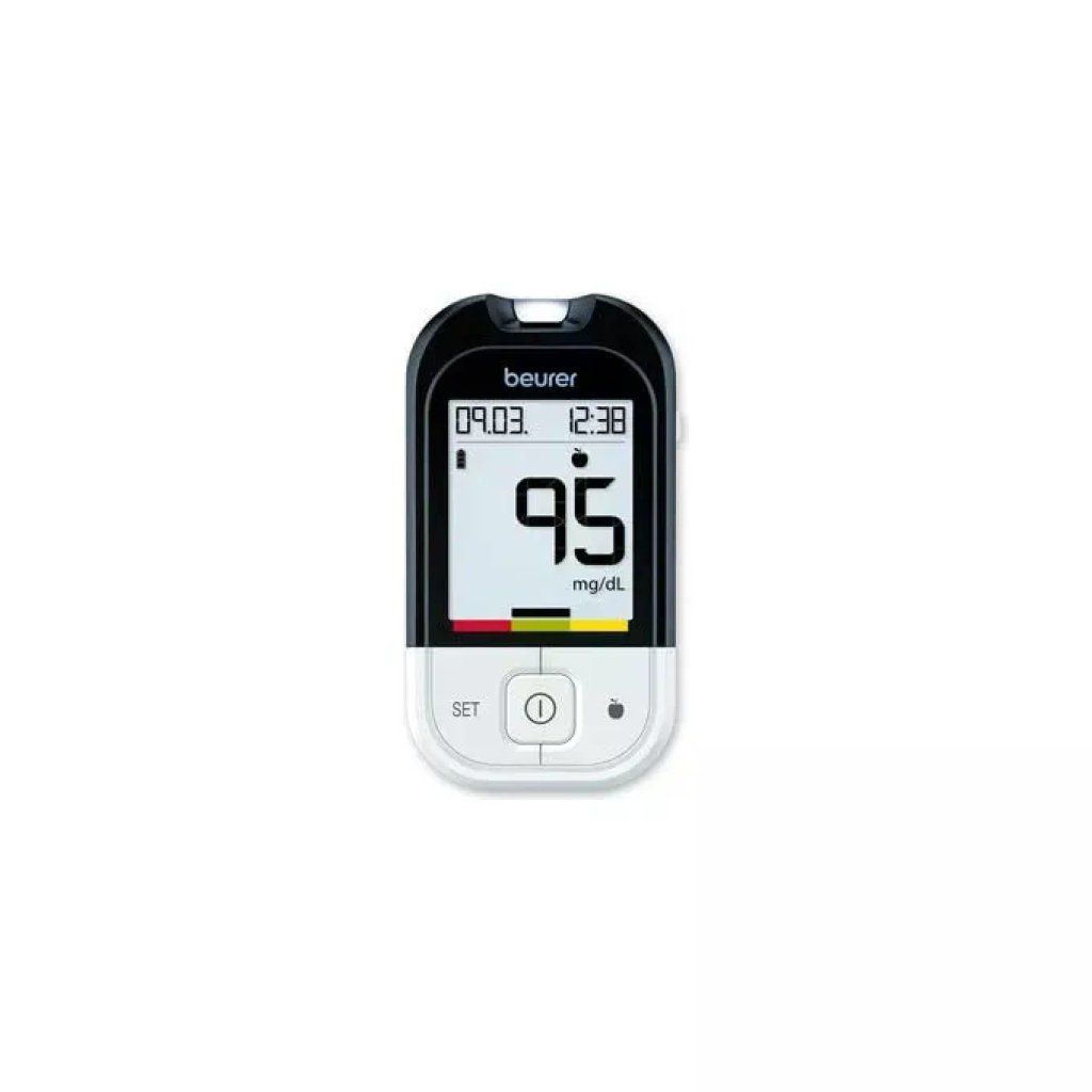Beurer GL48 Misuratore di glicemia MEDICAL Memoria 900 valori Misurazione 5 secondi Calibrazione plasma Beurer GL48 Misuratore di glicemia MEDICAL Memoria 900 valori Misurazione 5 secondi Calibrazione plasma