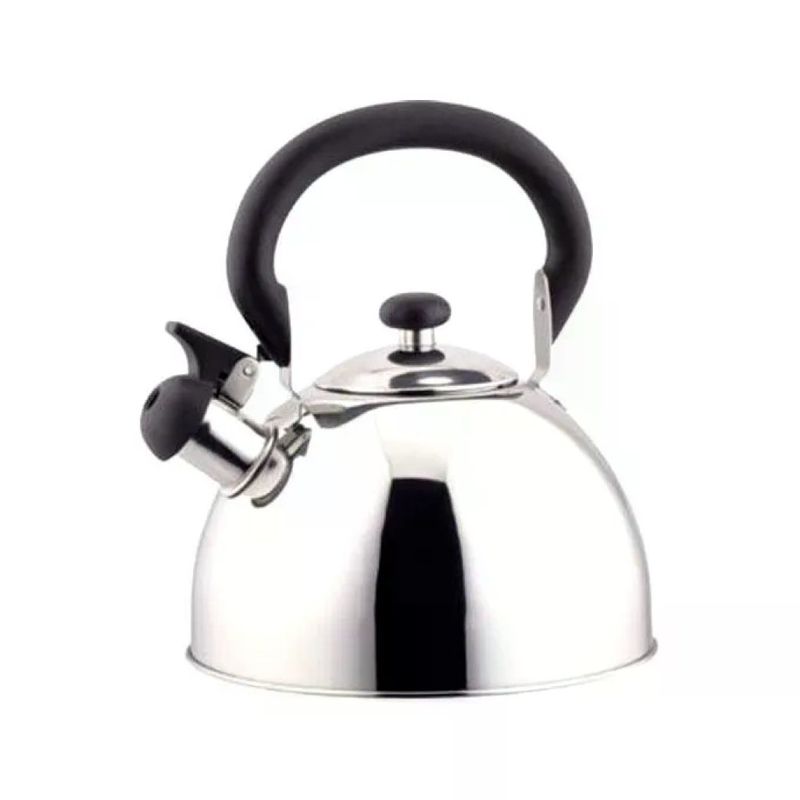 EVA Bollitore in Acciaio Inox con Fischio, 2,3 L