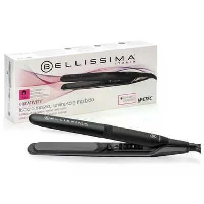 Imetec Bellissima Creativity Piastra per Capelli Nero e Rosa