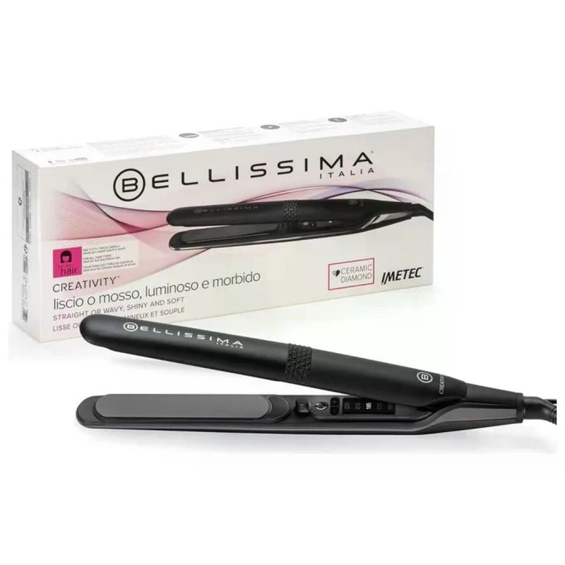 Imetec Bellissima Creativity Piastra per Capelli Nero e Rosa Imetec Bellissima Creativity Piastra per Capelli Nero e Rosa