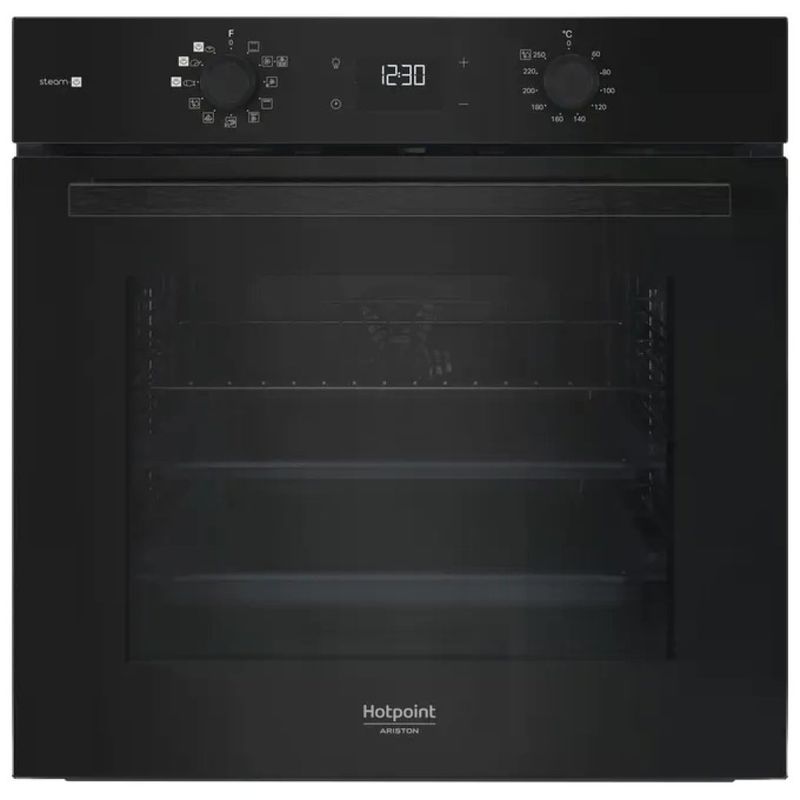 Hotpoint Forno da incasso Hotpoint Ariston HAO458HSB 71 L A+ Nero