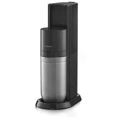 SodaStream 1016812441 Duo Gasatore per Acqua Frizzante con Bottiglia Vetro 1 L e Bottiglia Plastica 1 L