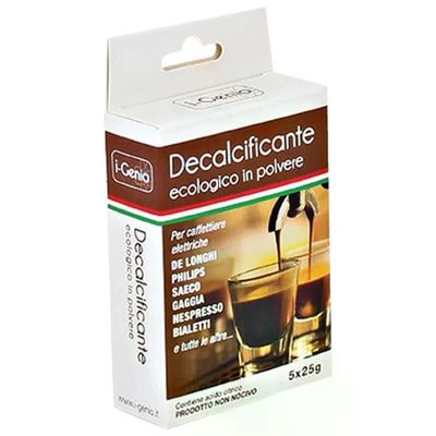 I-GENIO Decalcificante Ecologico in Polvere – 5 Bustine da 25 g