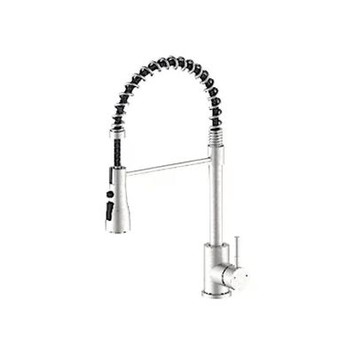 IDRO BRIC Miscelatore da Cucina Montreal in Acciaio Inox con Doccetta Estraibile IDRO BRIC Miscelatore da Cucina Montreal in Acciaio Inox con Doccetta Estraibile
