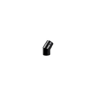 Save Fumisteria Gomito 45° per tubo fumario, nero opaco, 12 cm Save Fumisteria Gomito 45° per tubo fumario, nero opaco, 12 cm