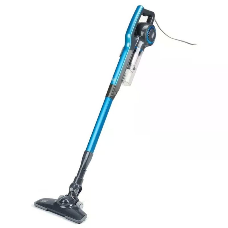 BLACK+DECKER BXVMS600E Scopa Elettrica 3 in 1, 600 W, Ciclonica, Nero e Blu BLACK+DECKER BXVMS600E Scopa Elettrica 3 in 1, 600 W, Ciclonica, Nero e Blu