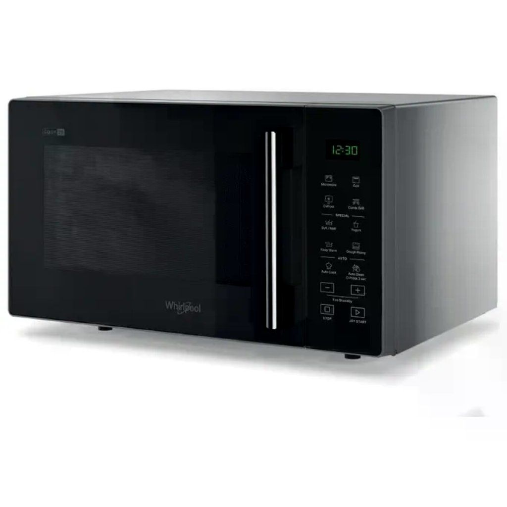 Whirlpool MWP 253 SB Cook25 Forno a Microonde con Grill, 25 L, 900 W, Nero e Argento