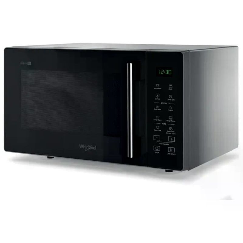 Whirlpool MWP 253 SB Cook25 Forno a Microonde con Grill, 25 L, 900 W, Nero e Argento