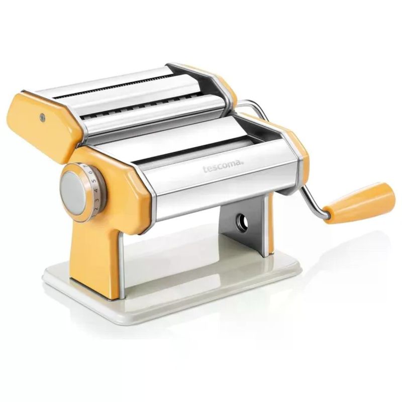 Tescoma 630872 Delicia Macchina per la Pasta Manuale acciaio inossidabile 7 spessori larghezza sfoglia