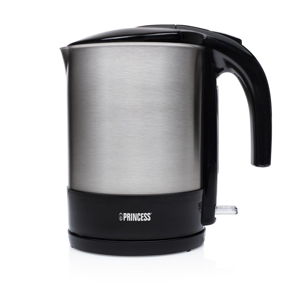 Princess 236039 Bollitore Elettrico 2200 W, 2,7 L Nero e Acciaio Inox