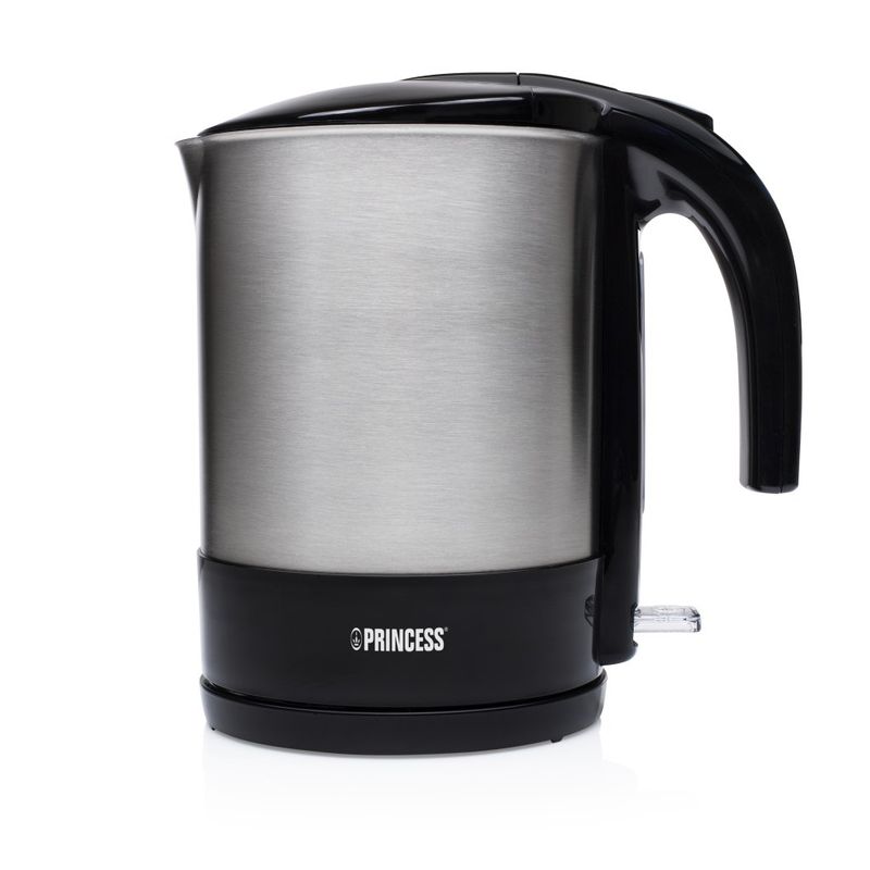 Princess 236039 Bollitore Elettrico 2200 W, 2,7 L Nero e Acciaio Inox