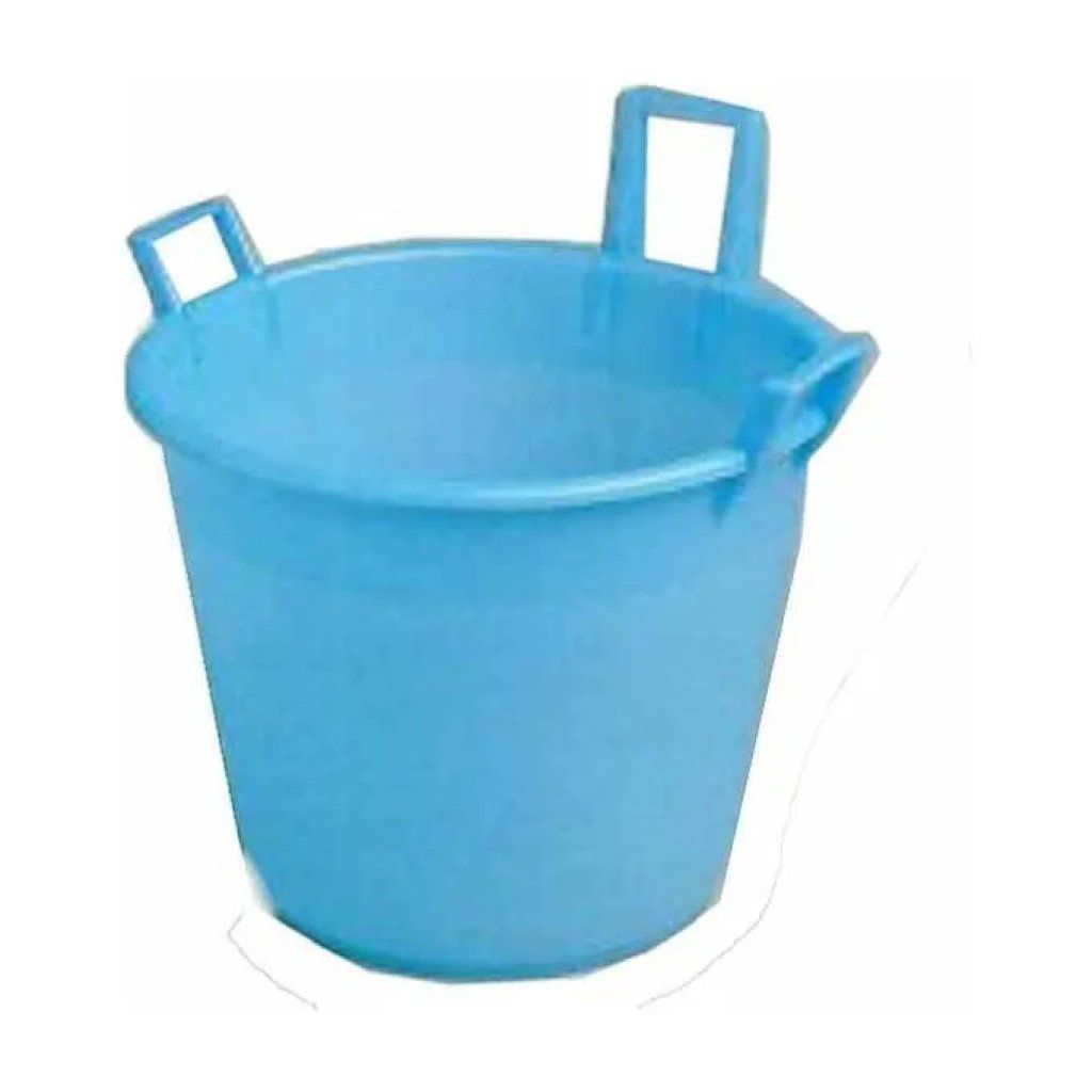 Stefanplast Mastello Azzurro 80 L con 3 Manici
