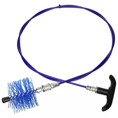 VIGOR-BLINKY Vigor 8011779393738 Kit Spazzacamino Diametro 80 mm Asta Flessibile 200cm Per Stufa a Pellet