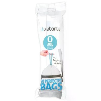 Brabantia 300349 Sacchetti Rifiuti 30 L Bianchi, 20 Pezzi Brabantia 300349 Sacchetti Rifiuti 30 L Bianchi, 20 Pezzi