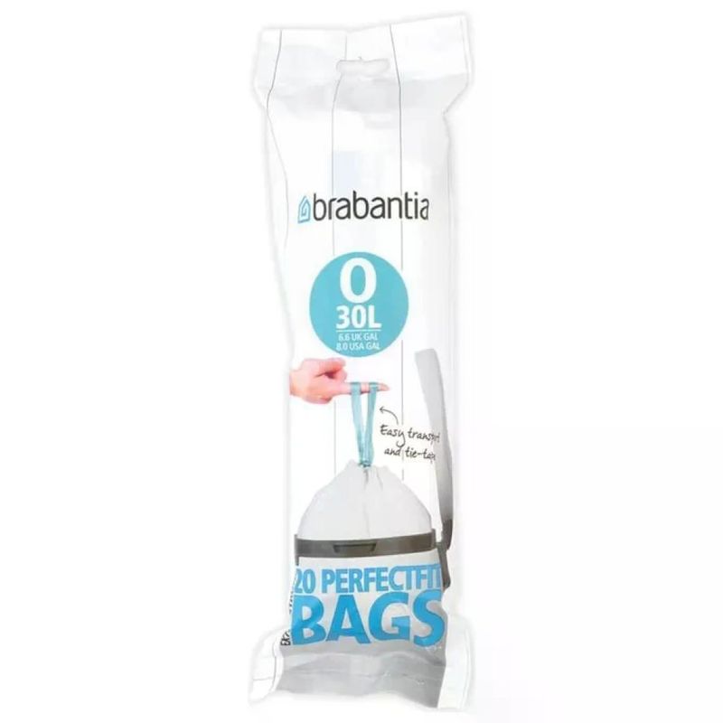 Brabantia 300349 Sacchetti Rifiuti 30 L Bianchi, 20 Pezzi Brabantia 300349 Sacchetti Rifiuti 30 L Bianchi, 20 Pezzi