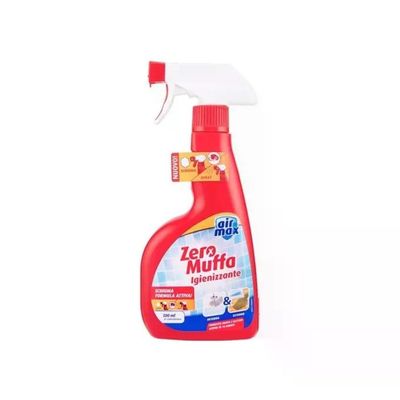 Airmax Trattamento Igienizzante Schiuma and Spray Cero Muffa in Flacone 500 ml Airmax Trattamento Igienizzante Schiuma and Spray Cero Muffa in Flacone 500 ml