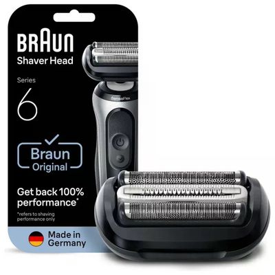 Braun 64B Testina di Ricambio per Rasoio Series 6, Nero