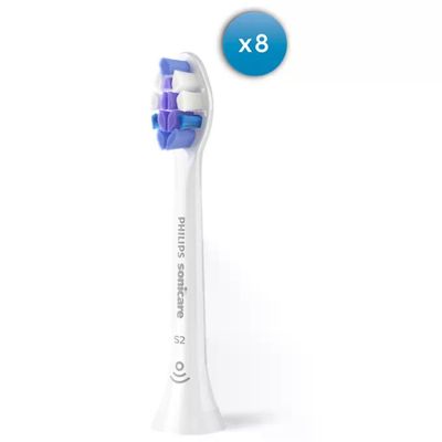 Philips Sensitive HX6058-87 Testine di Ricambio per Spazzolino Elettrico 8 Pezzi
