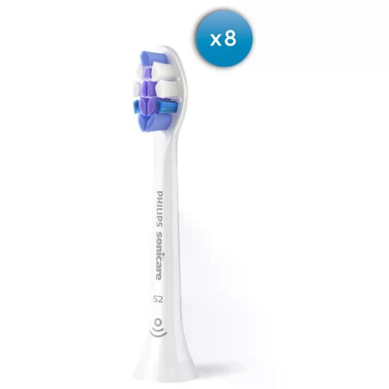 Philips Sensitive HX6058-87 Testine di Ricambio per Spazzolino Elettrico 8 Pezzi Philips Sensitive HX6058-87 Testine di Ricambio per Spazzolino Elettrico 8 Pezzi