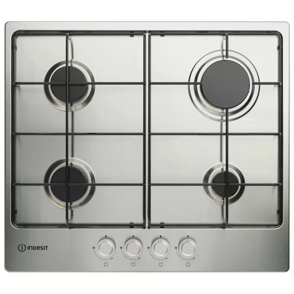 Indesit THP 642 IX-I 1 Piano cottura a gas 60 cm, 4 fuochi, inox