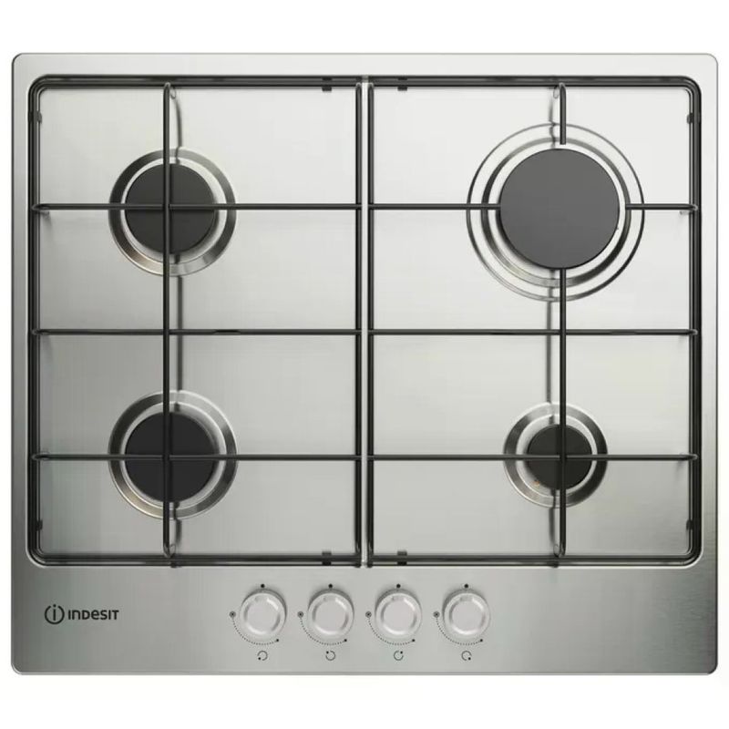 Indesit THP 642 IX-I 1 Piano cottura a gas 60 cm, 4 fuochi, inox