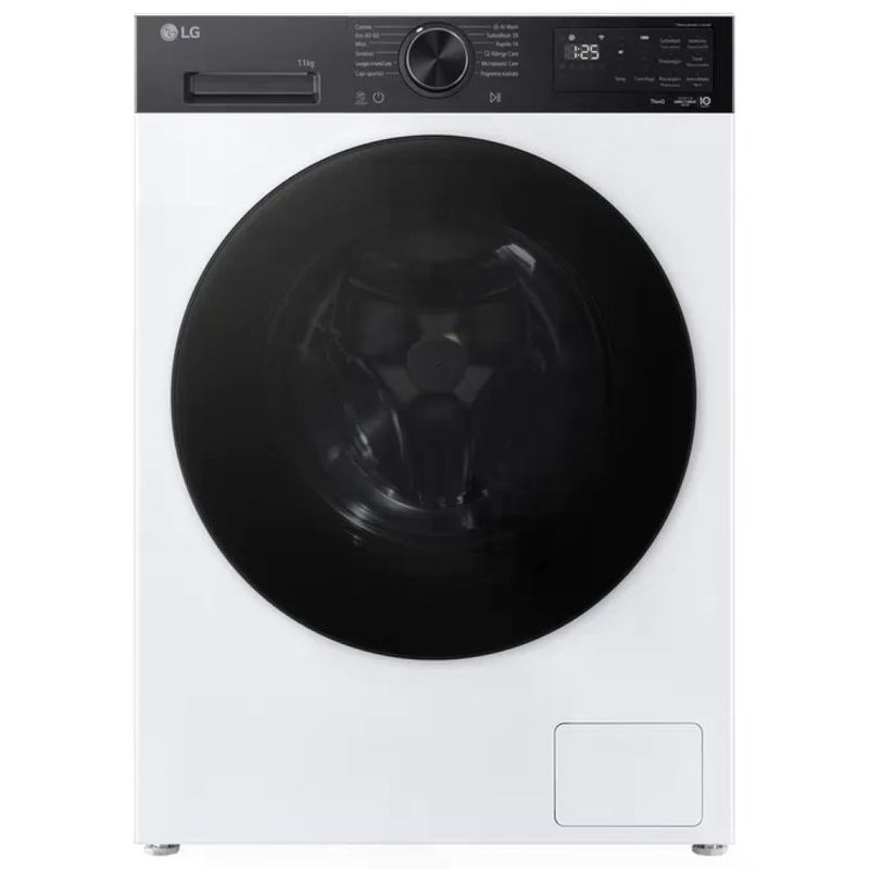 LG F4NX5011TKB Lavatrice Carica Frontale 11 Kg 1400 rpm Classe A TurboWash Steam Wi-Fi (85x60x56.5 cm LG F4NX5011TKB Lavatrice Carica Frontale 11 Kg 1400 rpm Classe A TurboWash Steam Wi-Fi (85x60x56.5 cm