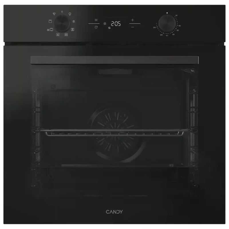 Candy Bake 600 Forno da Incasso Ventilato 78 L, 9 Funzioni, Classe A+, Nero