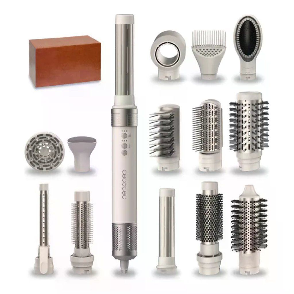 Cecotec Bamba CeramicCare 14 in 1 Multistyler Coanda 1400 W Champagne Cecotec Bamba CeramicCare 14 in 1 Multistyler Coanda 1400 W Champagne