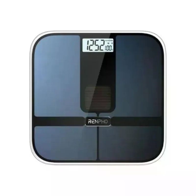 RENPHO Elis Solar 2 Bilancia Pesapersone Intelligente Nera