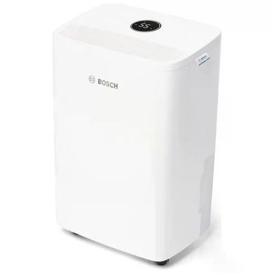 Bosch DRY 1000 Deumidificatore 10 L/24h, per ambienti fino a 40 m², serbatoio 2,5 L, 36 dB, bianco Bosch DRY 1000 Deumidificatore 10 L/24h, per ambienti fino a 40 m², serbatoio 2,5 L, 36 dB, bianco