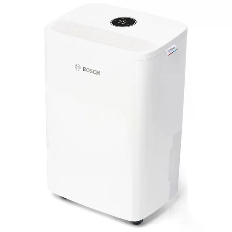 Bosch DRY 1000 Deumidificatore 10 L/24h, per ambienti fino a 40 m², serbatoio 2,5 L, 36 dB, bianco