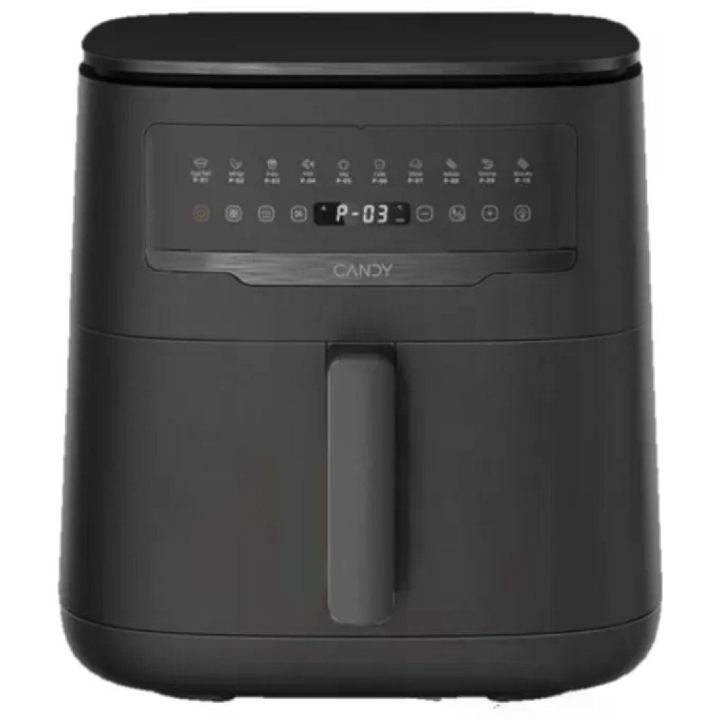 Candy CAF7 011 Friggitrice ad aria 7 L 1700 W 8 programmi display digitale colore Nero Candy CAF7 011 Friggitrice ad aria 7 L 1700 W 8 programmi display digitale colore Nero