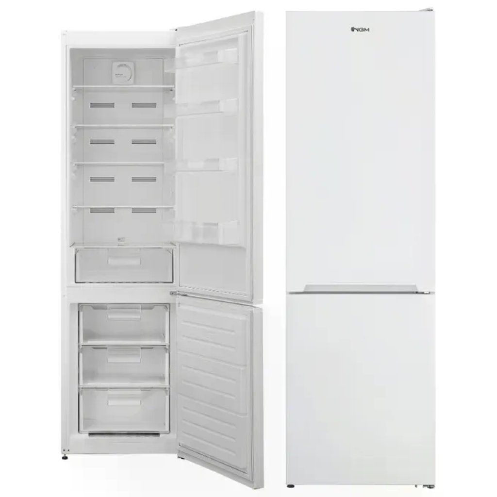 NGM FR400 EW Frigorifero Combinato No Frost 327 L, Classe E, Bianco NGM FR400 EW Frigorifero Combinato No Frost 327 L, Classe E, Bianco