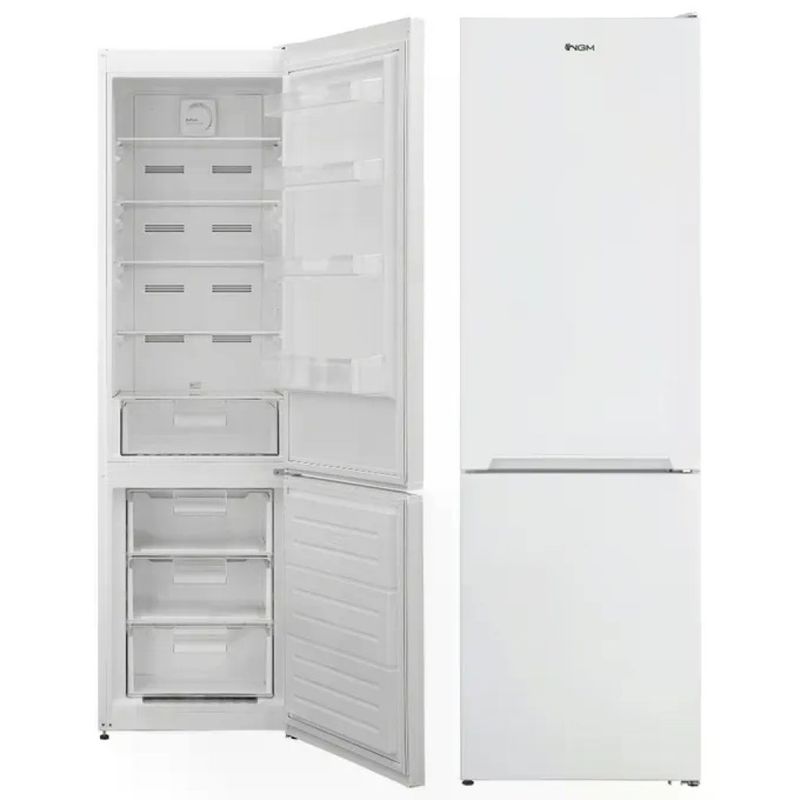 NGM FR400 EW Frigorifero Combinato No Frost 327 L, Classe E, Bianco