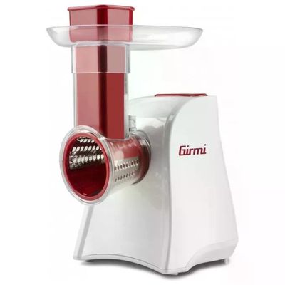 Girmi GT45 Grattugia e Affettaverdure Elettrica 150 W con 5 Rulli in Acciaio Inox
