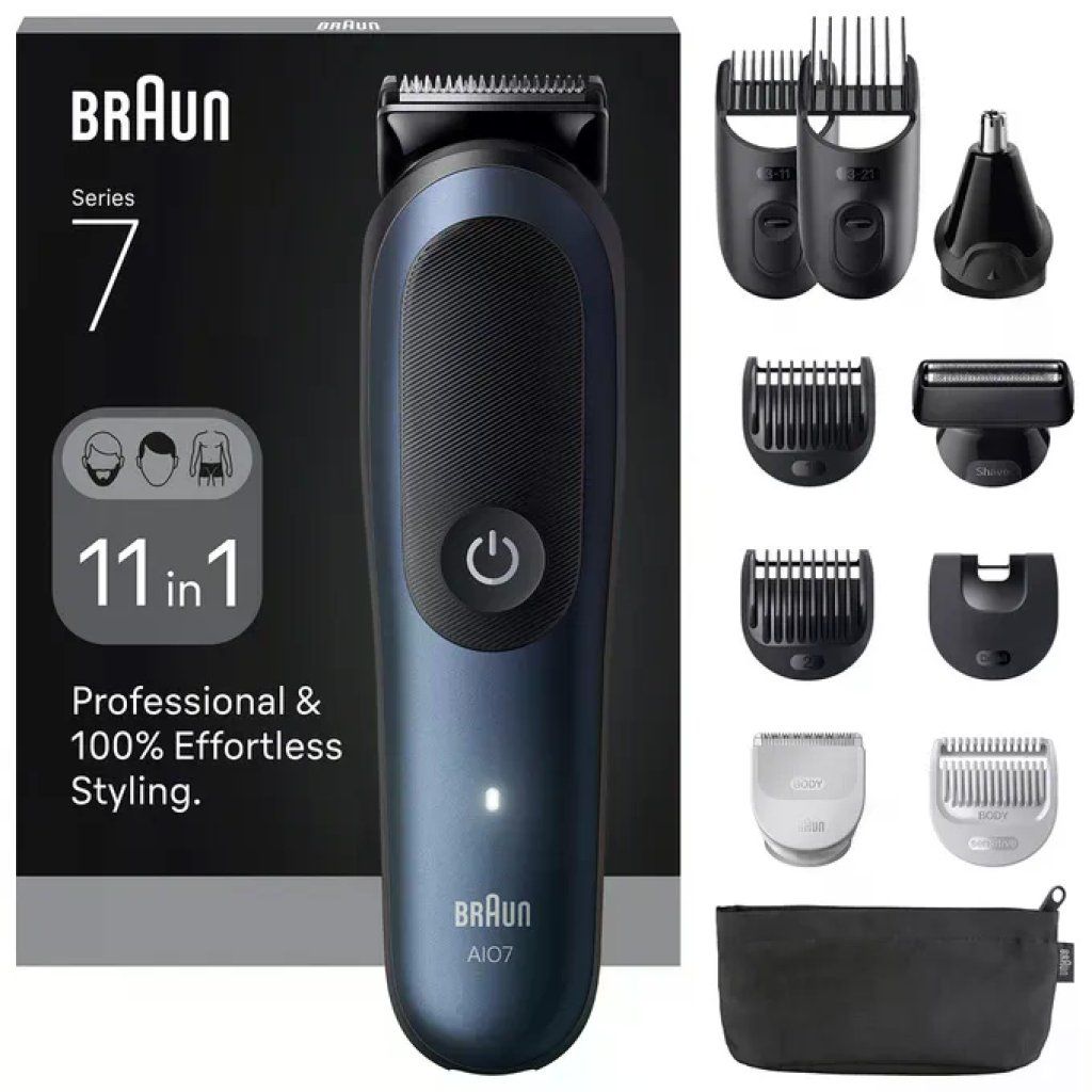 Braun Series 7 AIO7540 Regolabarba e Tagliacapelli 11 in 1