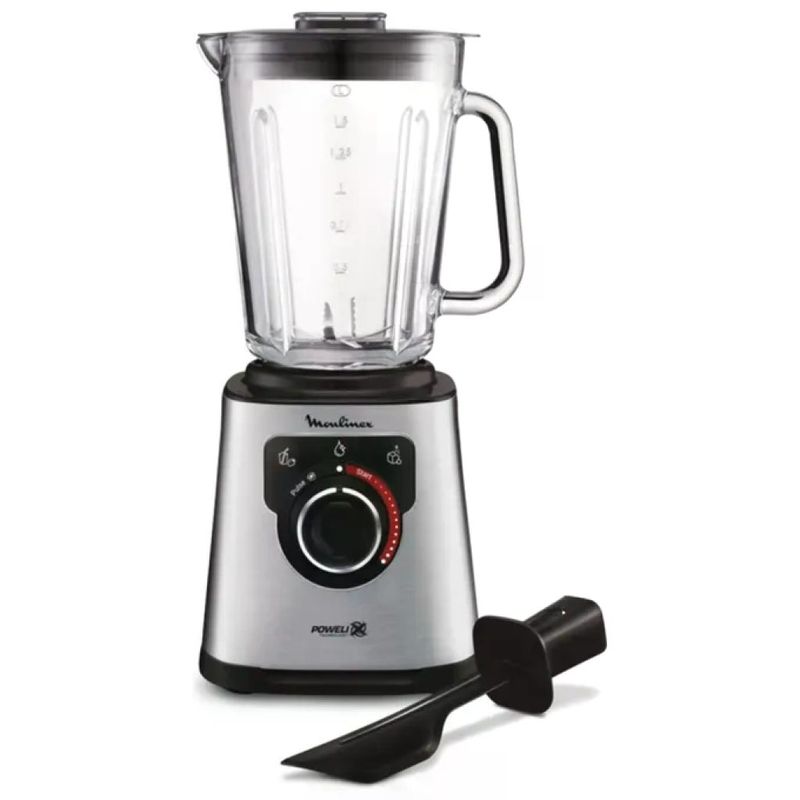 Moulinex PerfectMix+ LM871D10 Frullatore 1200 W, 2 L, Powelix, Acciaio Inox