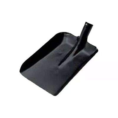 AGEF Pala per carbone in acciaio, modello tedesco, senza manico 27 x 34 cm