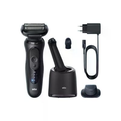 Braun Series 5 52-N7200CC Rasoio Elettrico Wet & Dry con Stazione di Pulizia