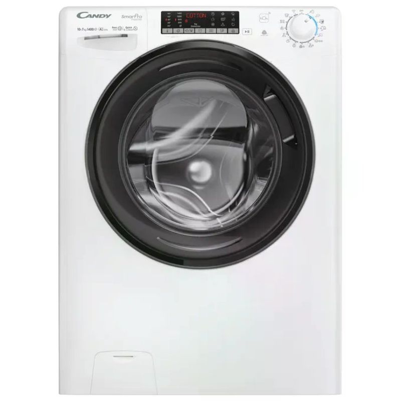 Candy CSOW41076TWMB8-S Lavasciuga Smart Pro 10/7 kg, 1400 giri, Wi-Fi e Vapore